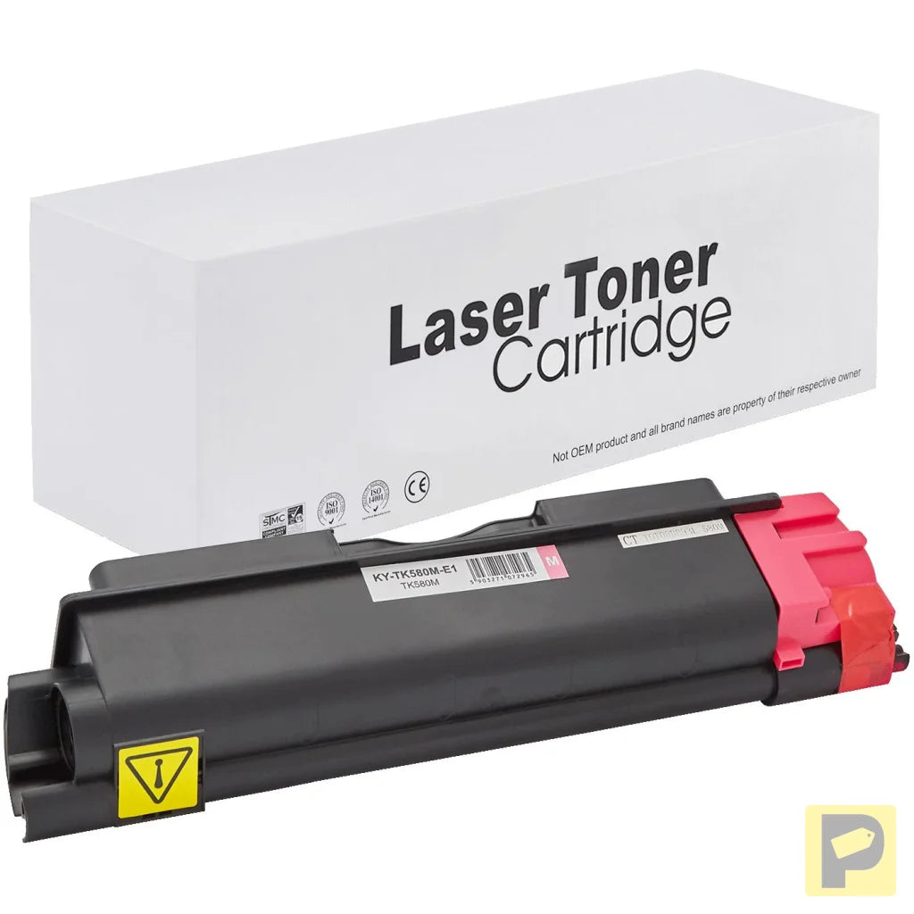 Toner for Kyocera | TK580M | magenta | 2800 pag. | neutral box