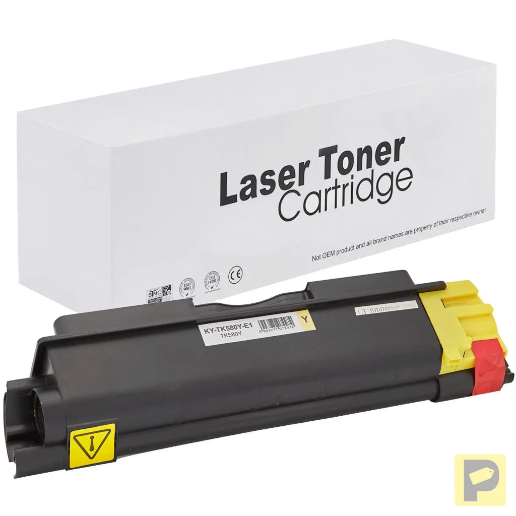 Toner for Kyocera | TK580Y | yellow | 2800 pag. | neutral box