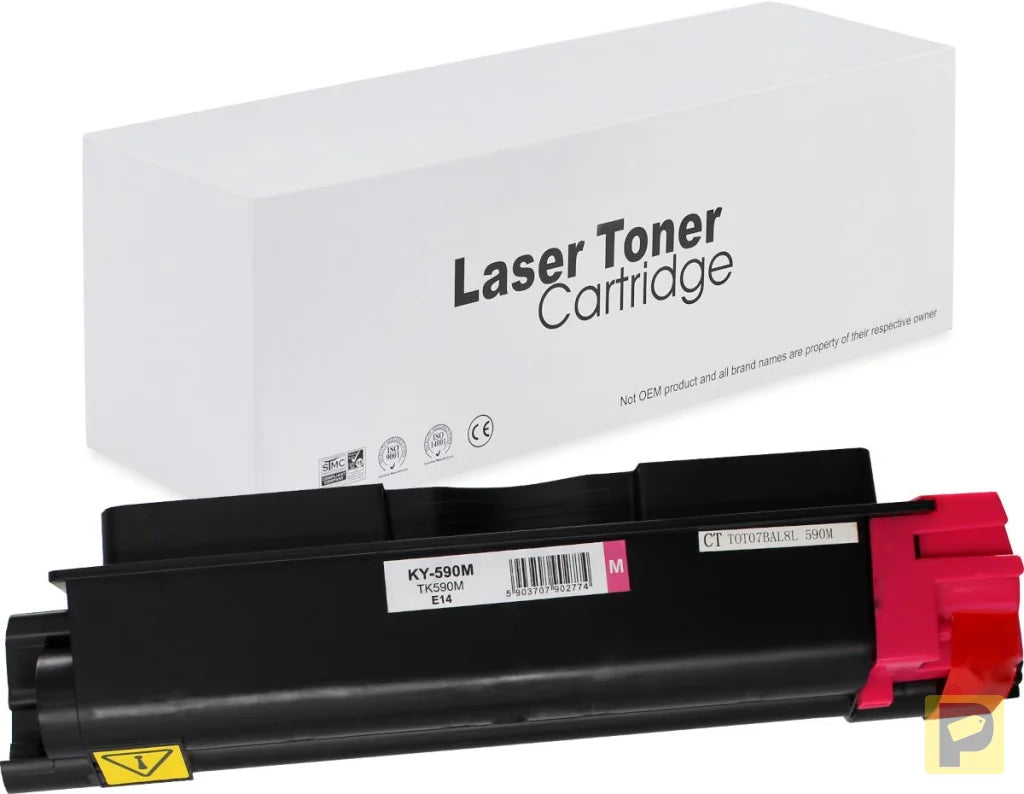 Toner for Kyocera | TK590M | magenta | 5000 pag. | neutral box
