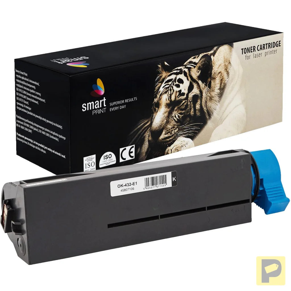 Toner for Oki | 45807106 | black | 7000 pag. | Smart Print