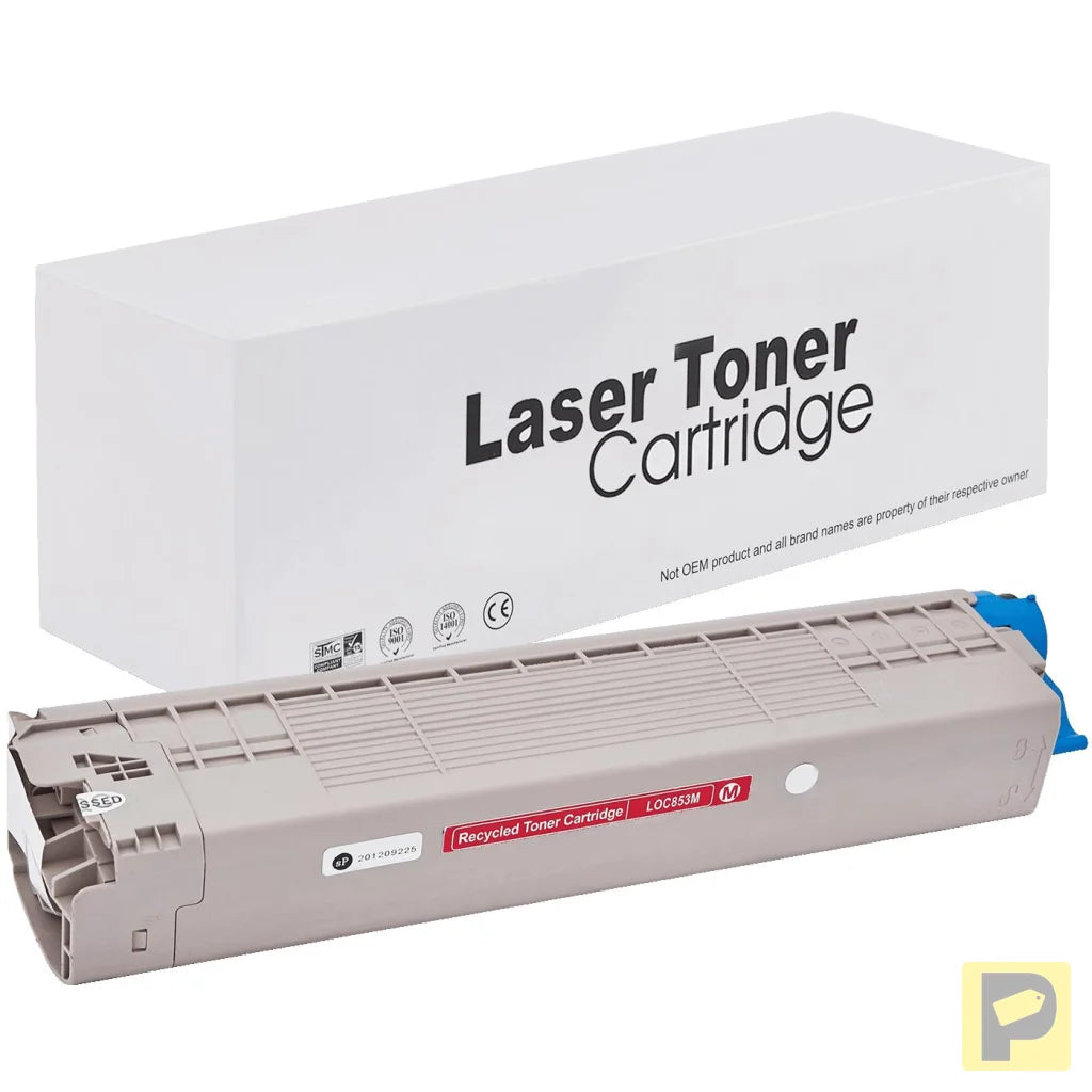 Toner for Oki | 45862838 | rem. | magenta | 7300 pag. | neutral box
