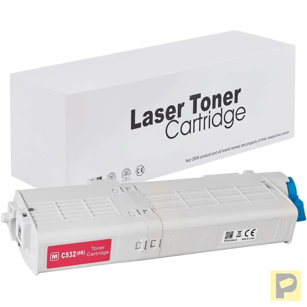 Toner for Oki | 46490606 | magenta | 6000 pag. | neutral box