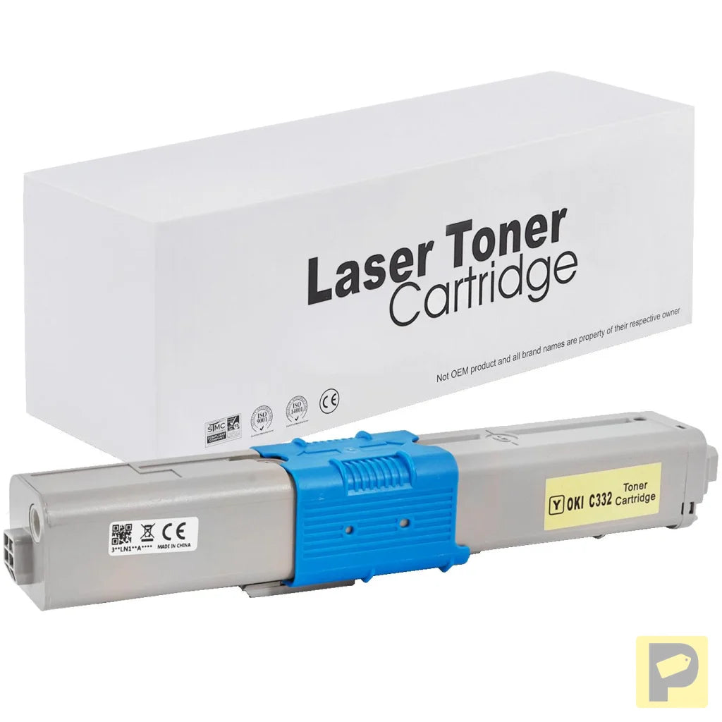 Toner for Oki | 46508709 | yellow | 3000 pag. | neutral box