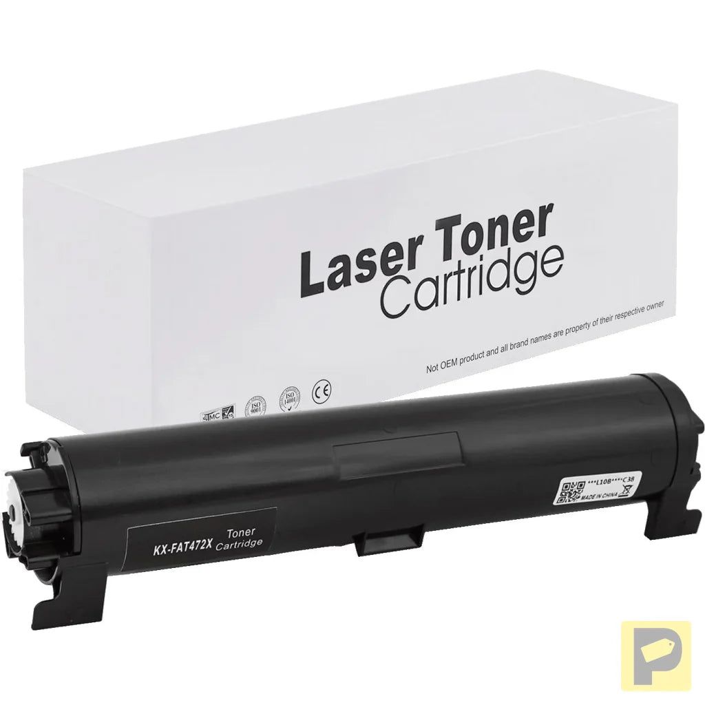 Toner for Panasonic | KX-FAT472X | black | 2000 pag. | neutral box