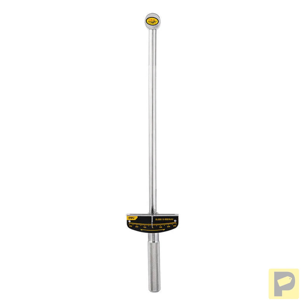 Torque Wrench Deli Tools EDL300, 1/2, 0-300Nm