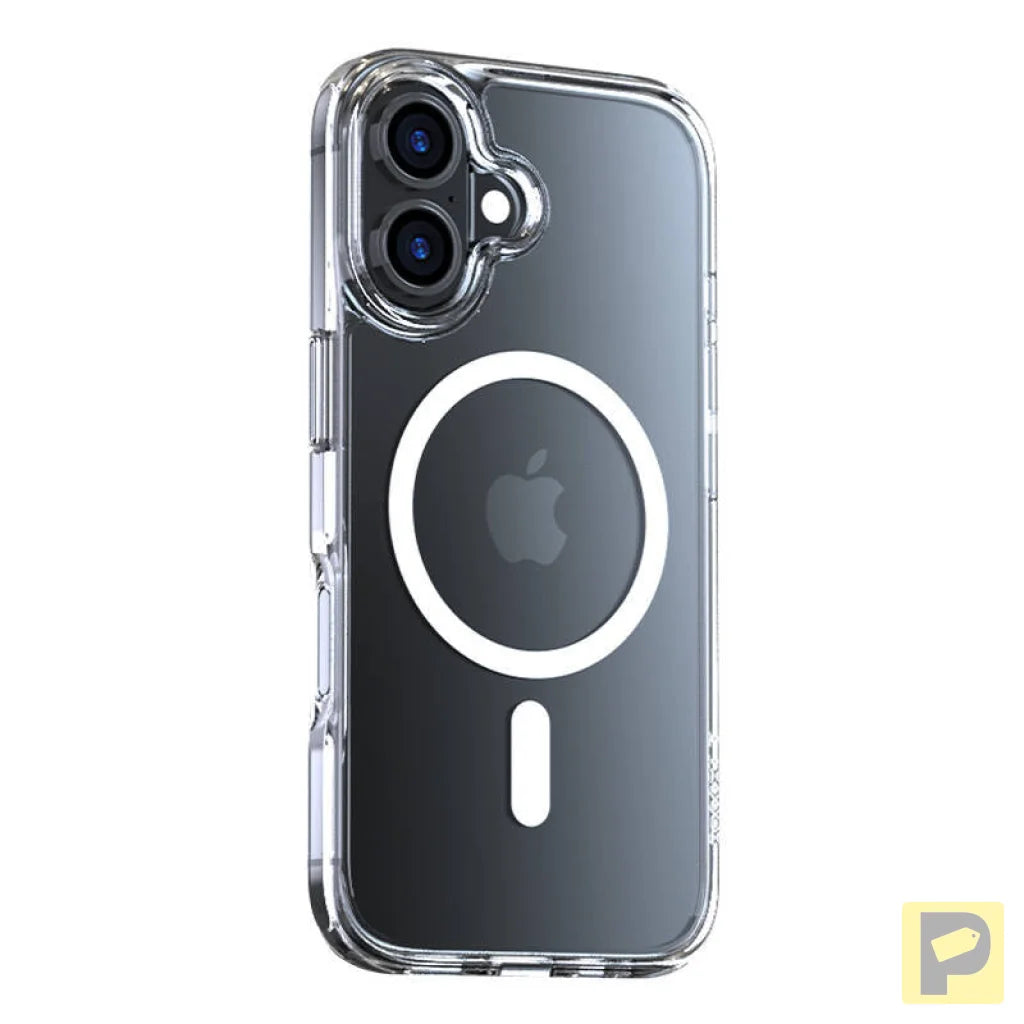 Torras Diamond-Mag Series Case for iPhone 16 (Transparent)