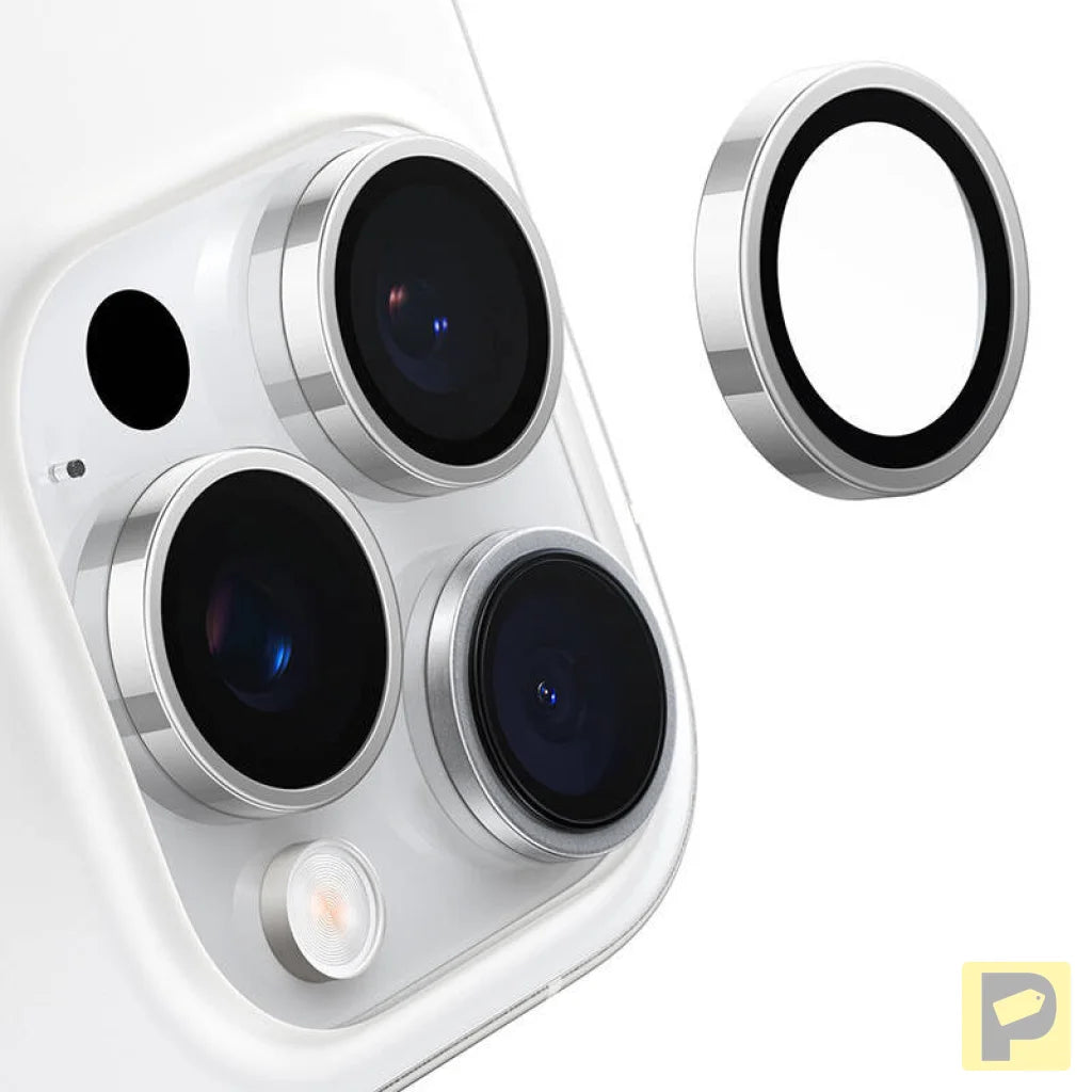 Torras Lensguard Camera Glass for iPhone 16 Pro (Gray)