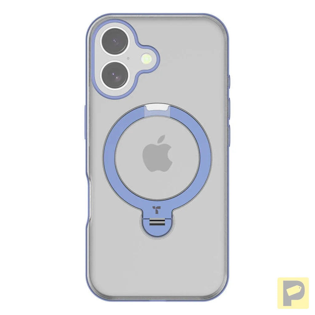 Torras Ostand Spin Case for iPhone 16 (Blue)