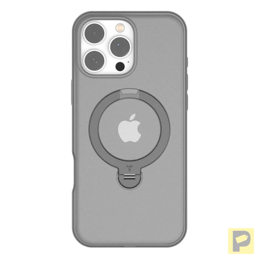 Torras Ostand Spin Case for iPhone 16 Pro Max (Gray)