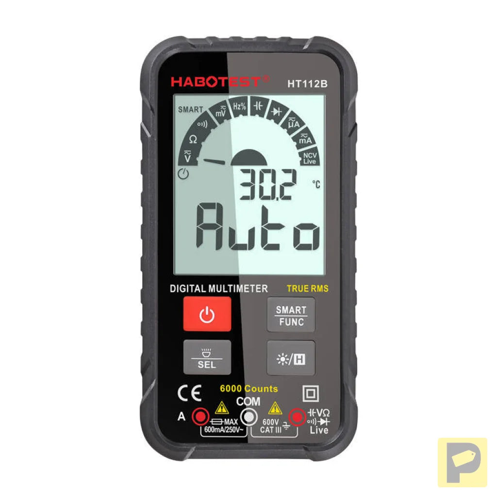 True RMS Digital Universal Multimeter Habotest HT112B