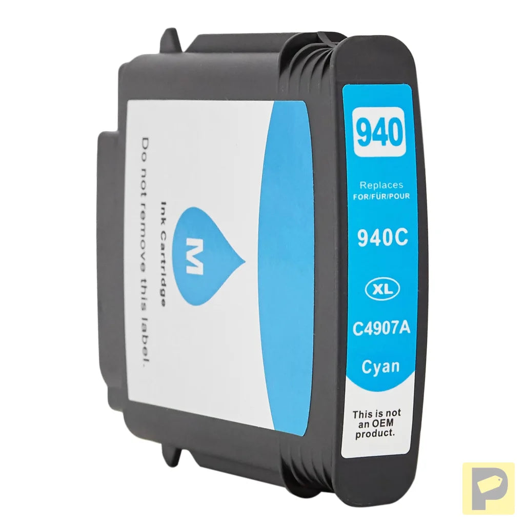 Tusz do HP C4907AE | niebieski | pojemność 28 ml