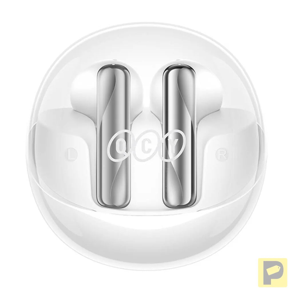 TWS QCY AilyBuds Clear T32 Headphones (white)
