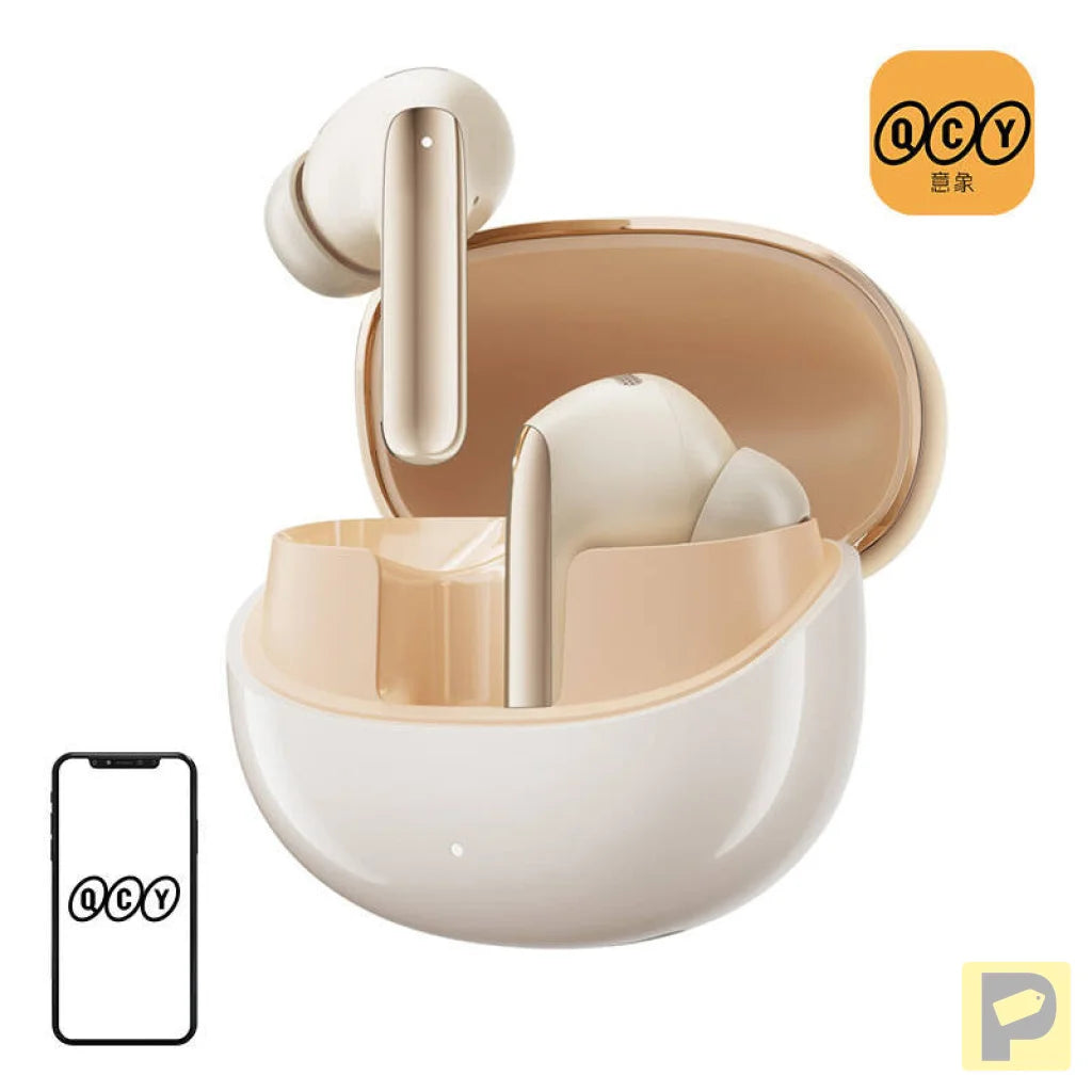 TWS QCY MeloBuds Pro HT08 headphones, ANC (gold)