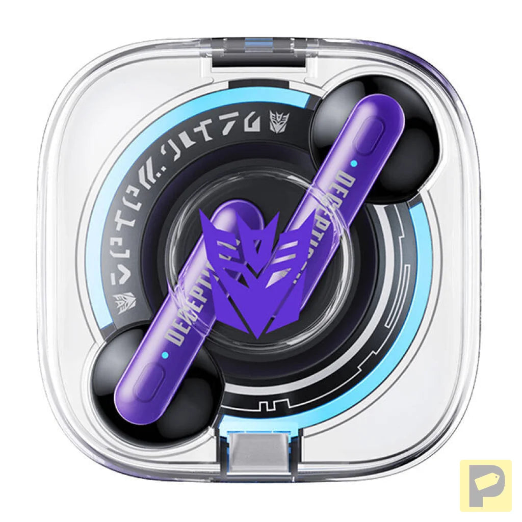 TWS Transformers TF-T03 headphones (purple)