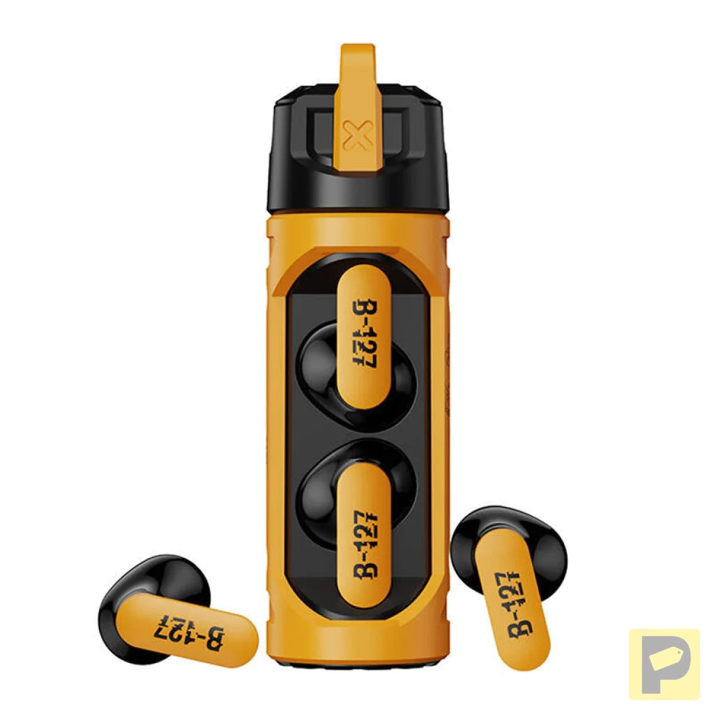 TWS Transformers TF-T11 headphones (yellow)