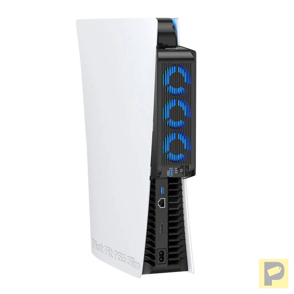 Upgrade PS5 Cooling Fan Kiwi Home PX07-2 Black