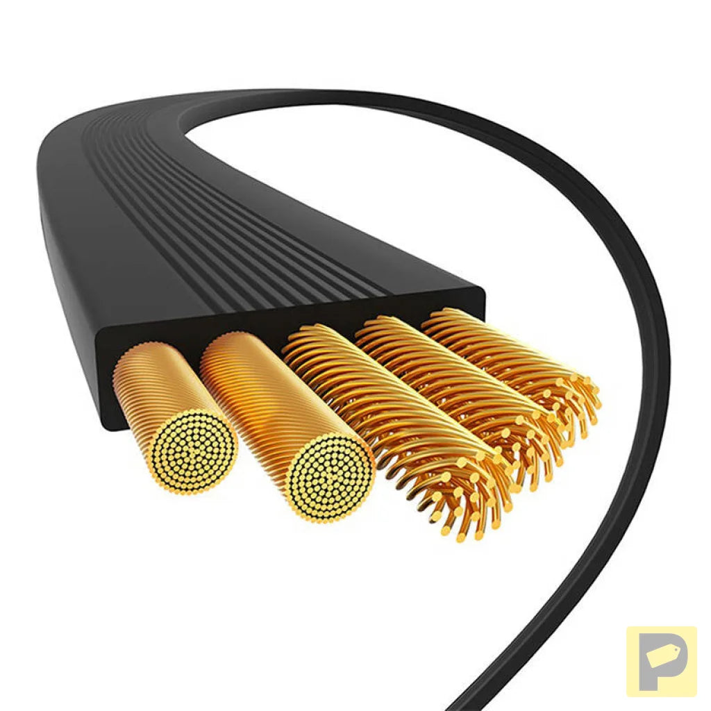 USB Cable Baseus Free2Pull USB-C to iP 20W 1m (black)