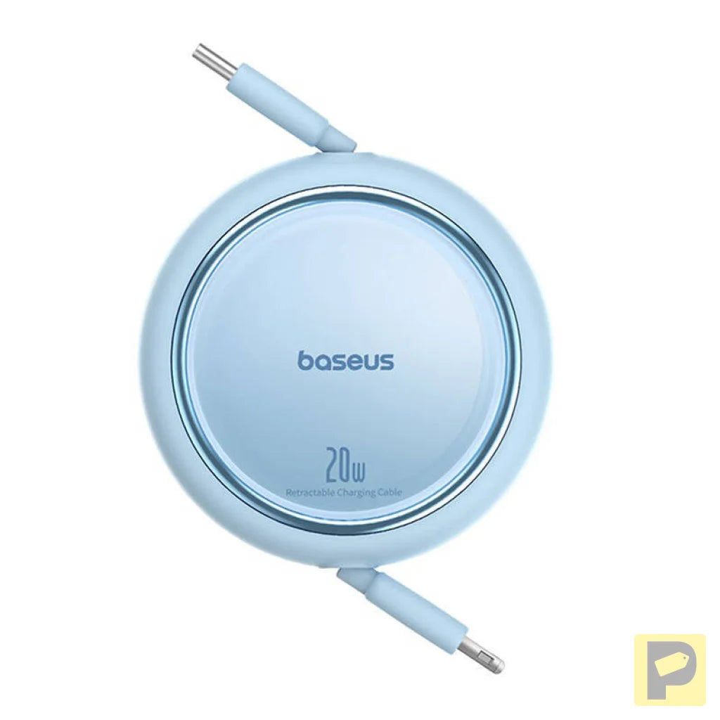USB Cable Baseus Free2Pull USB-C to iP 20W 1m (blue)
