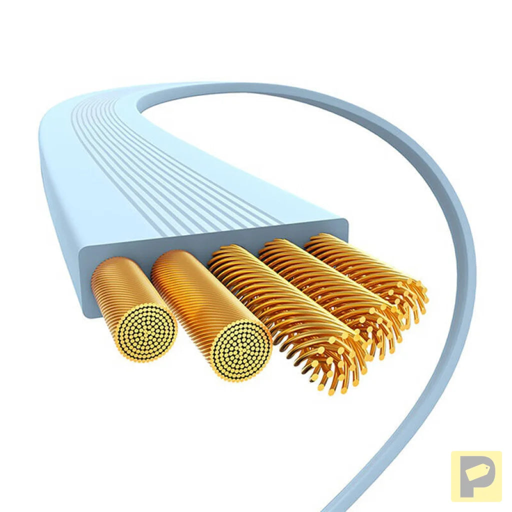 USB Cable Baseus Free2Pull USB-C to iP 20W 1m (blue)