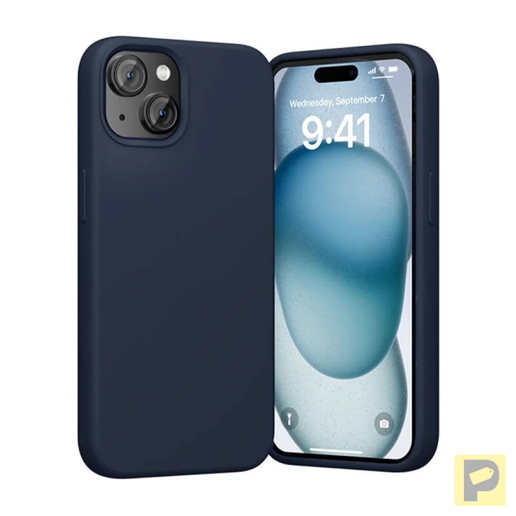 Vention KUFL0-10 Silicone Case for iPhone 15 (blue)