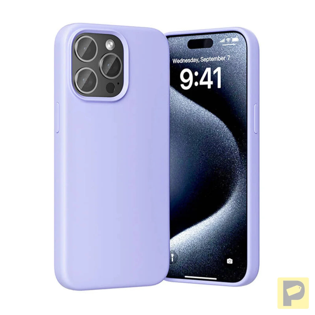 Vention KUFV0-40 Silicone Case for iPhone 15 Pro Max (purple)