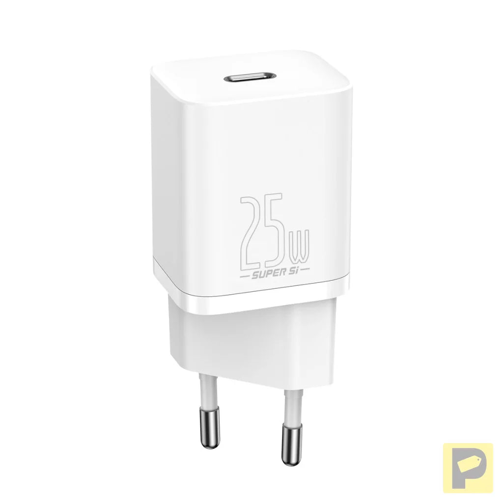 Wall charger Baseus Super Si Quick Charger 1C 25W (white)