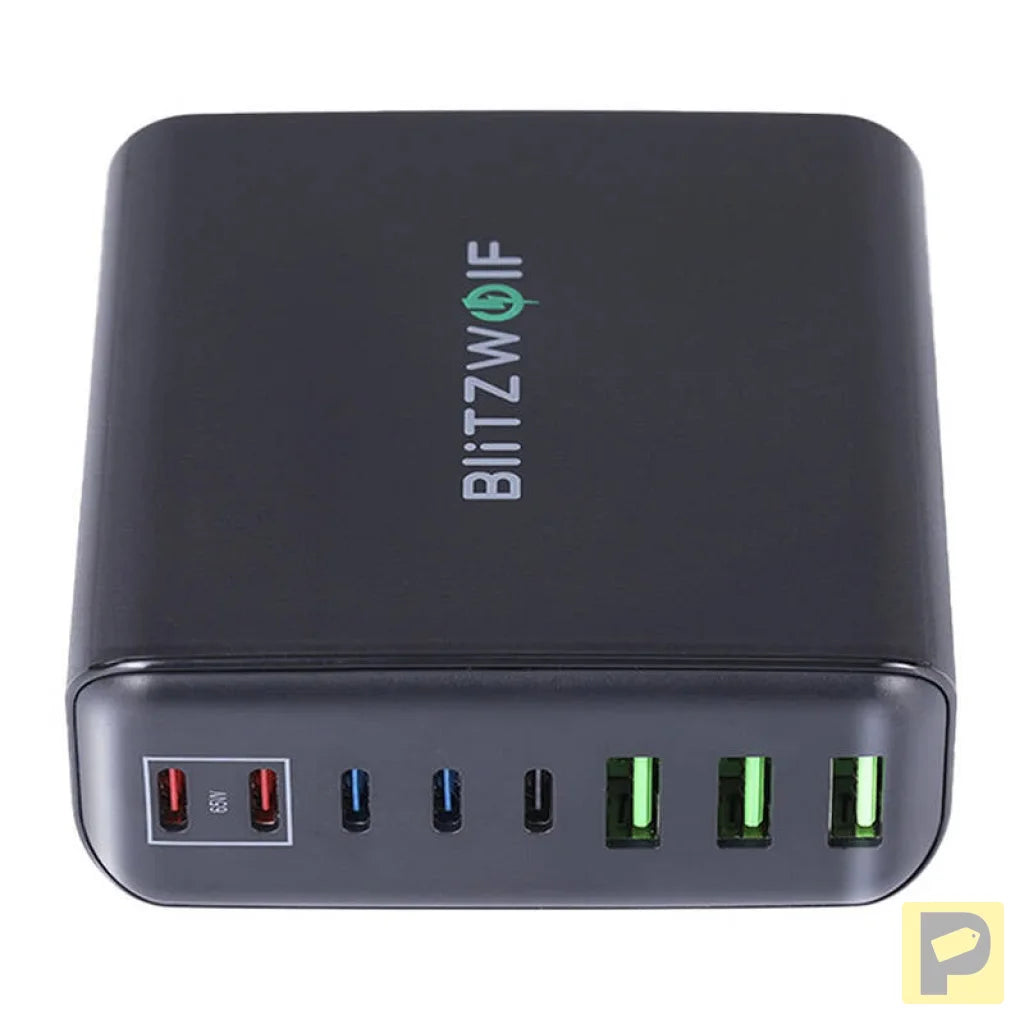Wall charger Blitzwolf BW-S26 250W (black)