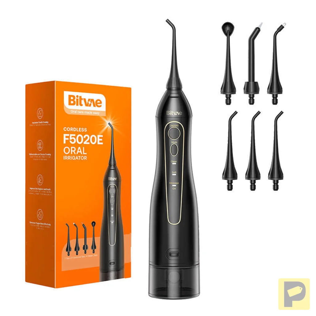 Water flosser with nozzles set Bitvae BV 5020E (Black)