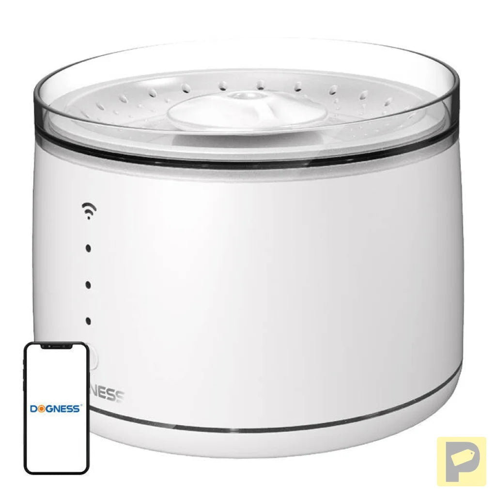 Water Fountain for pets Dogness D07 1,8l (white)