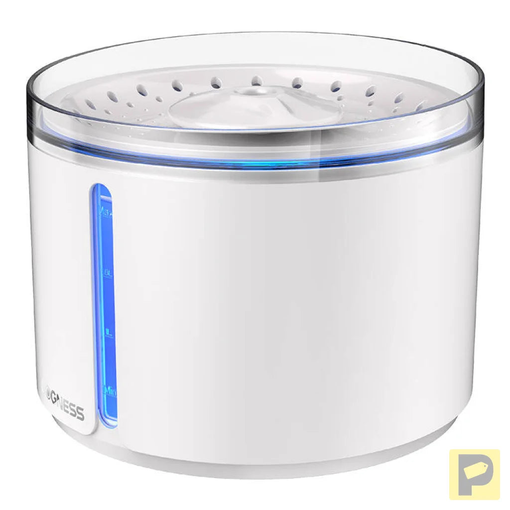 Water Fountain for pets Dogness D09 with LED indicator 2.2l (white)