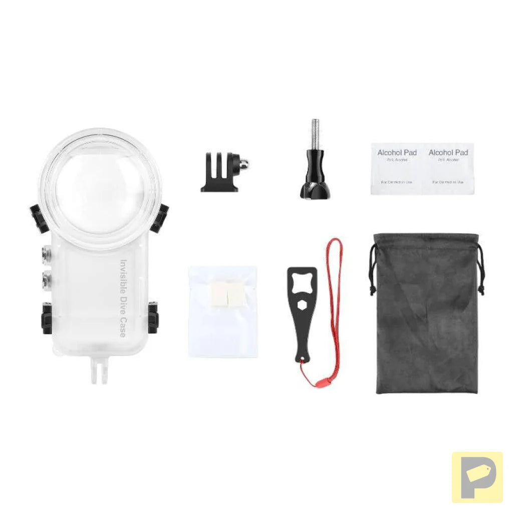 Waterproof diving case PULUZ for Insta360 X4