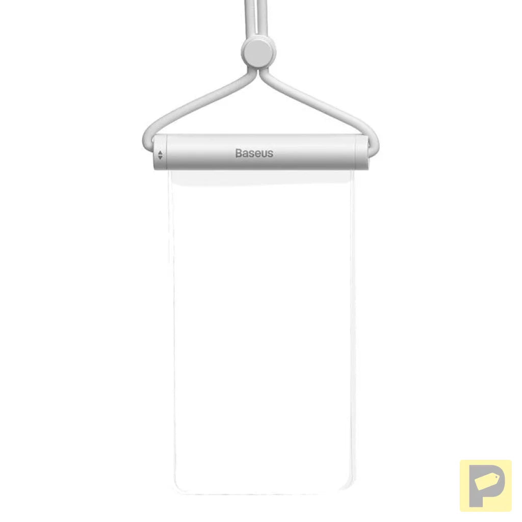 Waterproof phone case Baseus AquaGlide with Cylindrical Slide Lock (white)