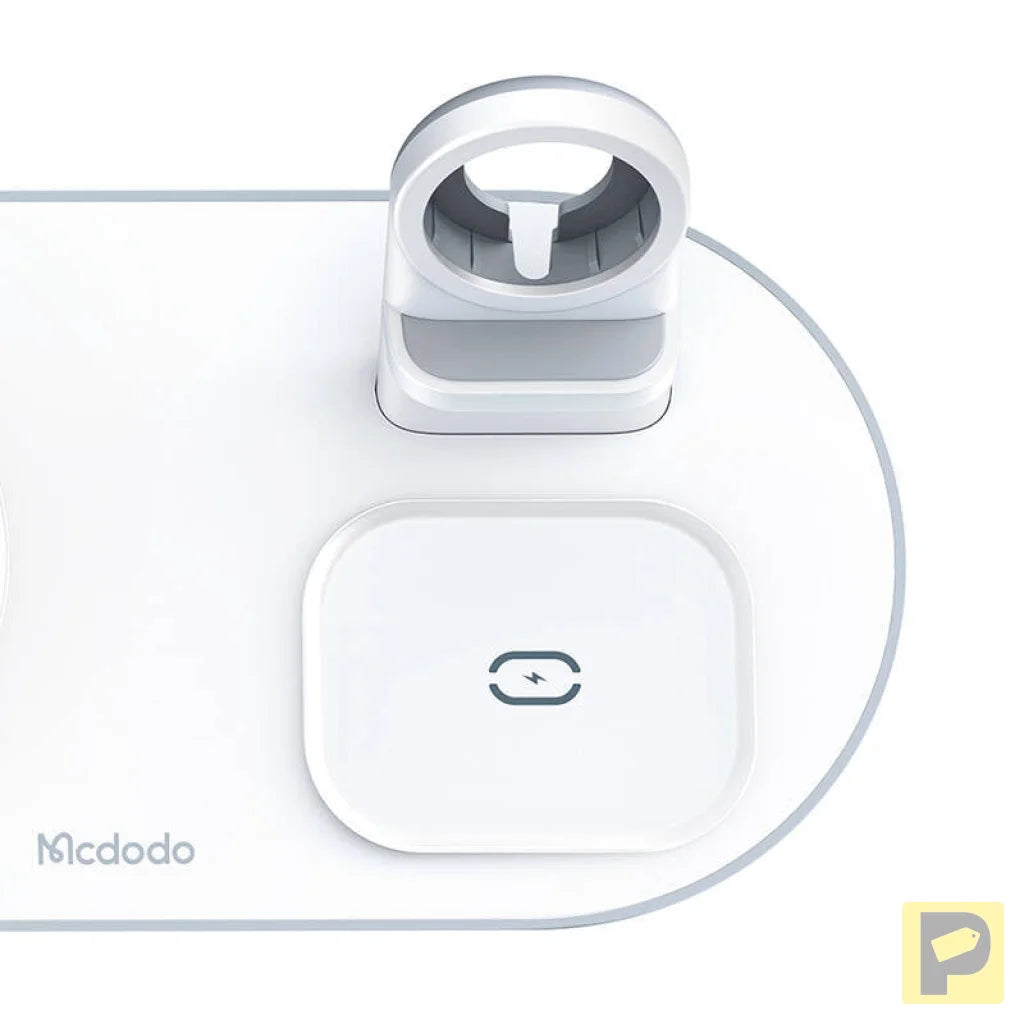 Wireless Charger Mcdodo CH-7060 3 in 1 15W (mobile/TWS/Apple watch) (white)