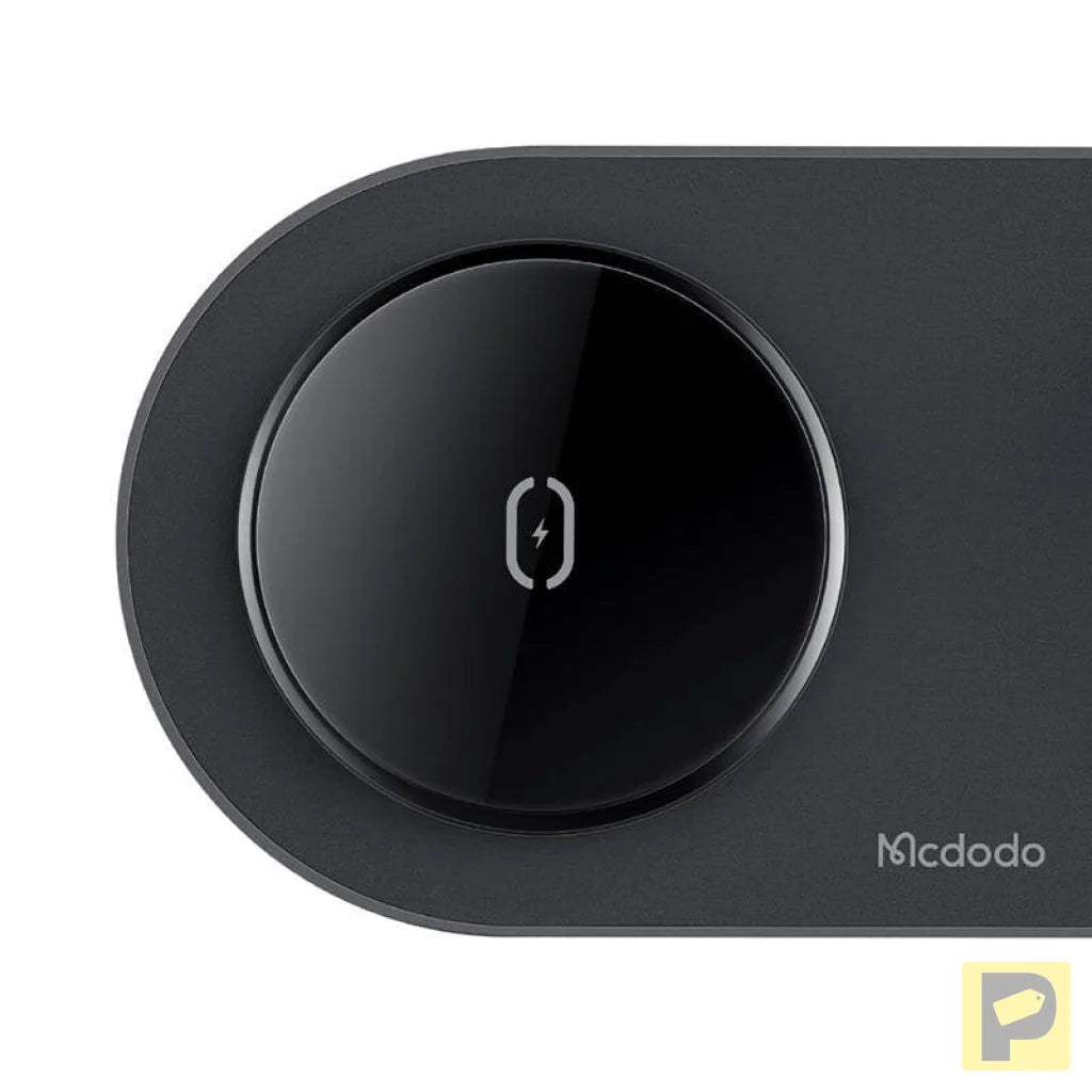Wireless Charger Mcdodo CH-7061 3 in 1 15W (mobile/TWS/Apple watch) (black)