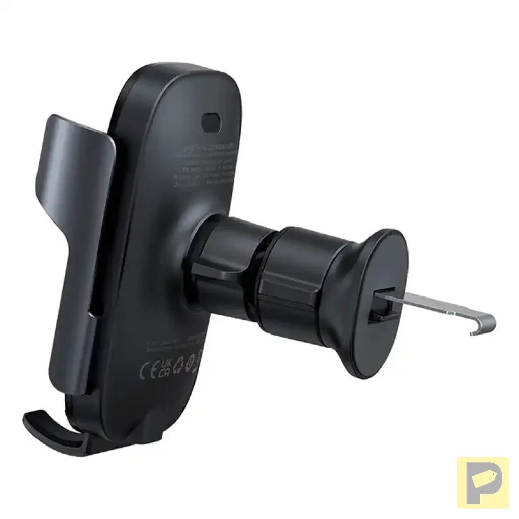 Wireless Charging Car Mount Baseus MilkyWay Pro 15W (black)