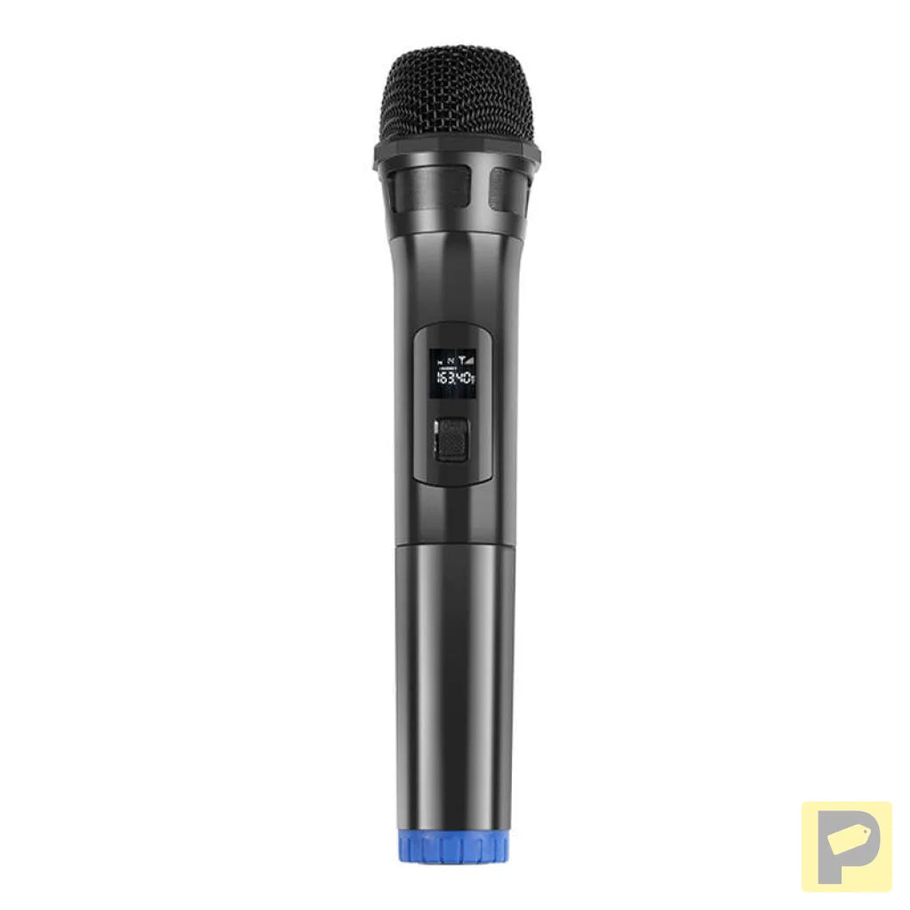 Wireless dynamic microphone UHF PULUZ PU628B 3.5mm (black)