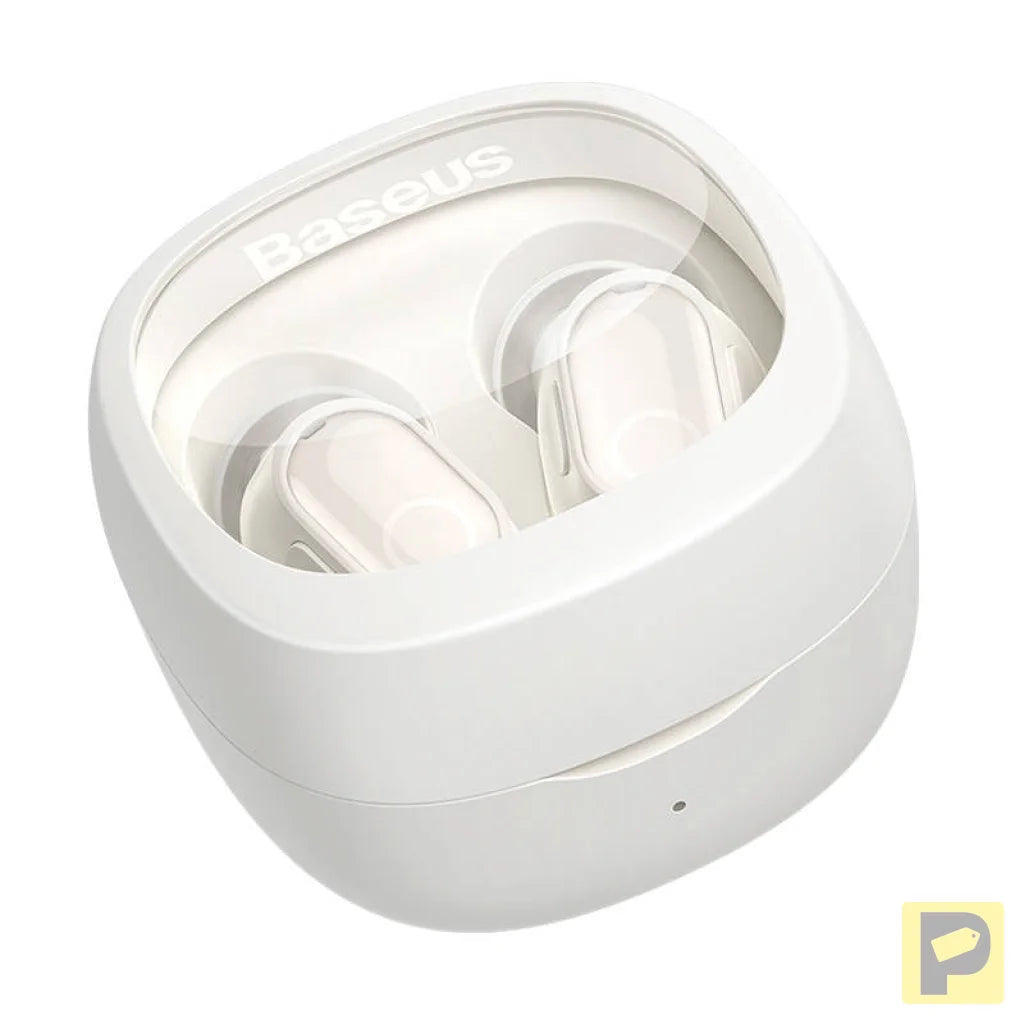 Wireless headphones Baseus Bowie WM02 TWS, Bluetooth 5.0 (white)