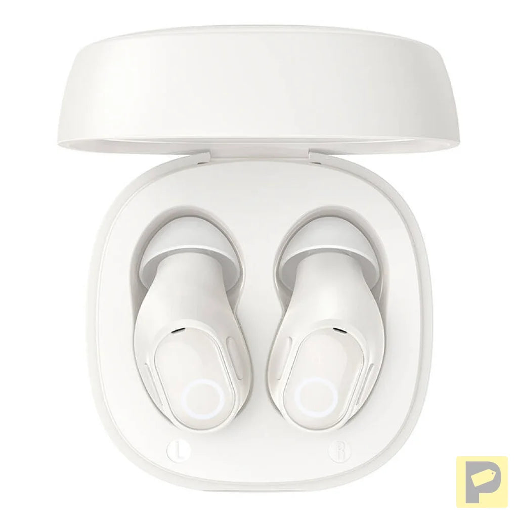 Wireless headphones Baseus Bowie WM02 TWS, Bluetooth 5.0 (white) OS