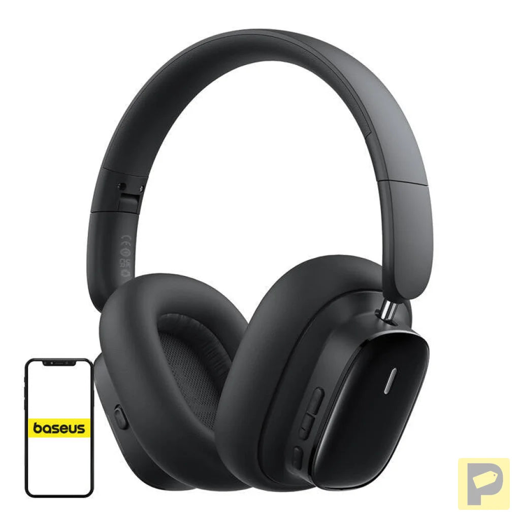 Wireless Headphones with Noise-Cancellation Baseus Bowie H1i (Black)