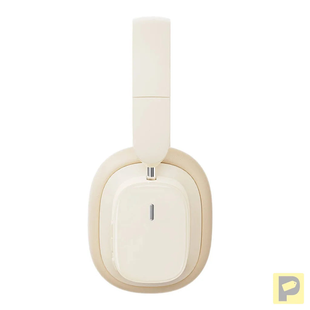 Wireless Headphones with Noise-Cancellation Baseus Bowie H1i (White)