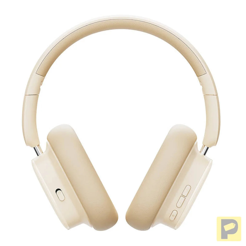Wireless Headphones with Noise-Cancellation Baseus Bowie H1i (White)