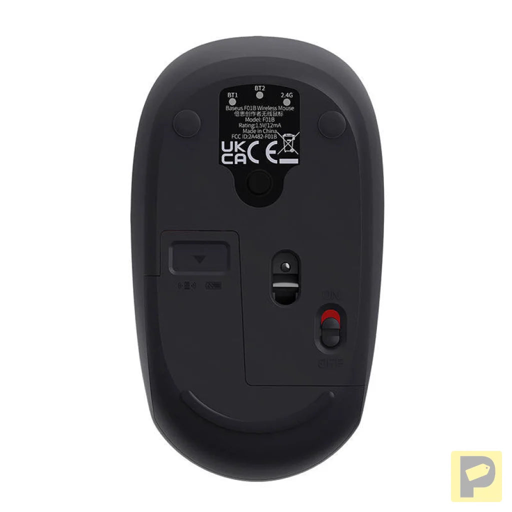 Wireless mouse Baseus F01A 2.4G 1600DPI (frosted grey)