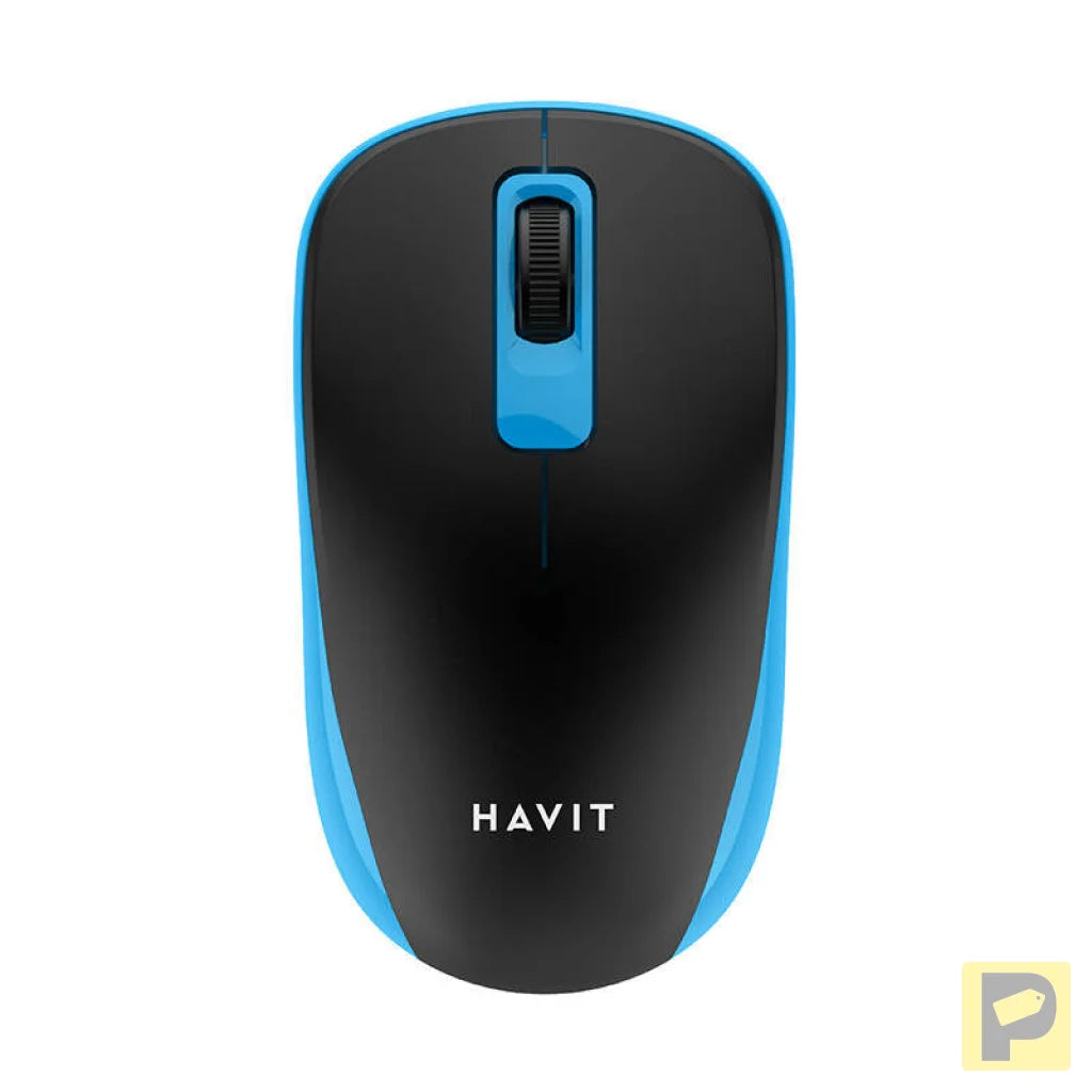Wireless mouse Havit  MS626GT (black and blue)