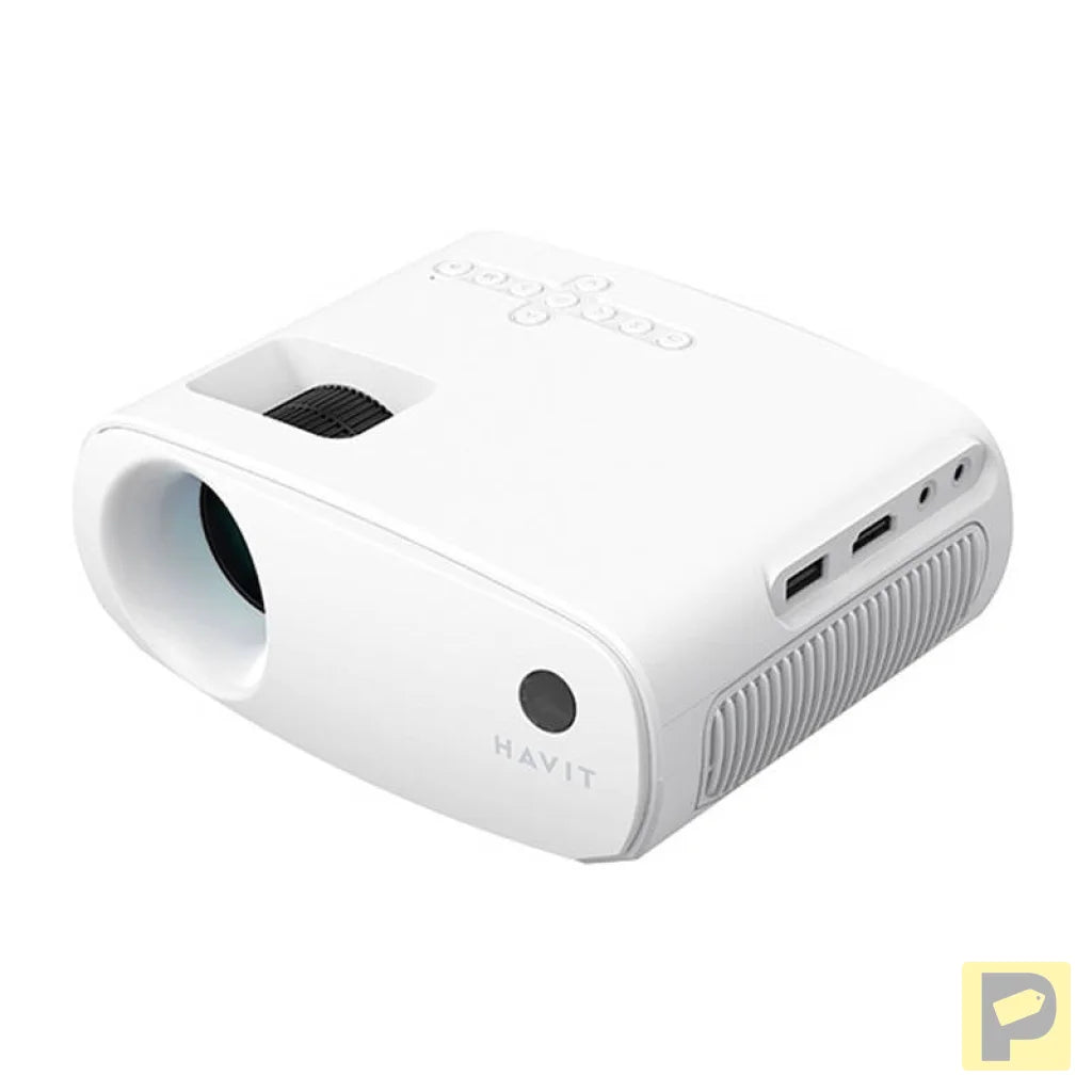 Wireless projector HAVIT PJ207 PRO (white)