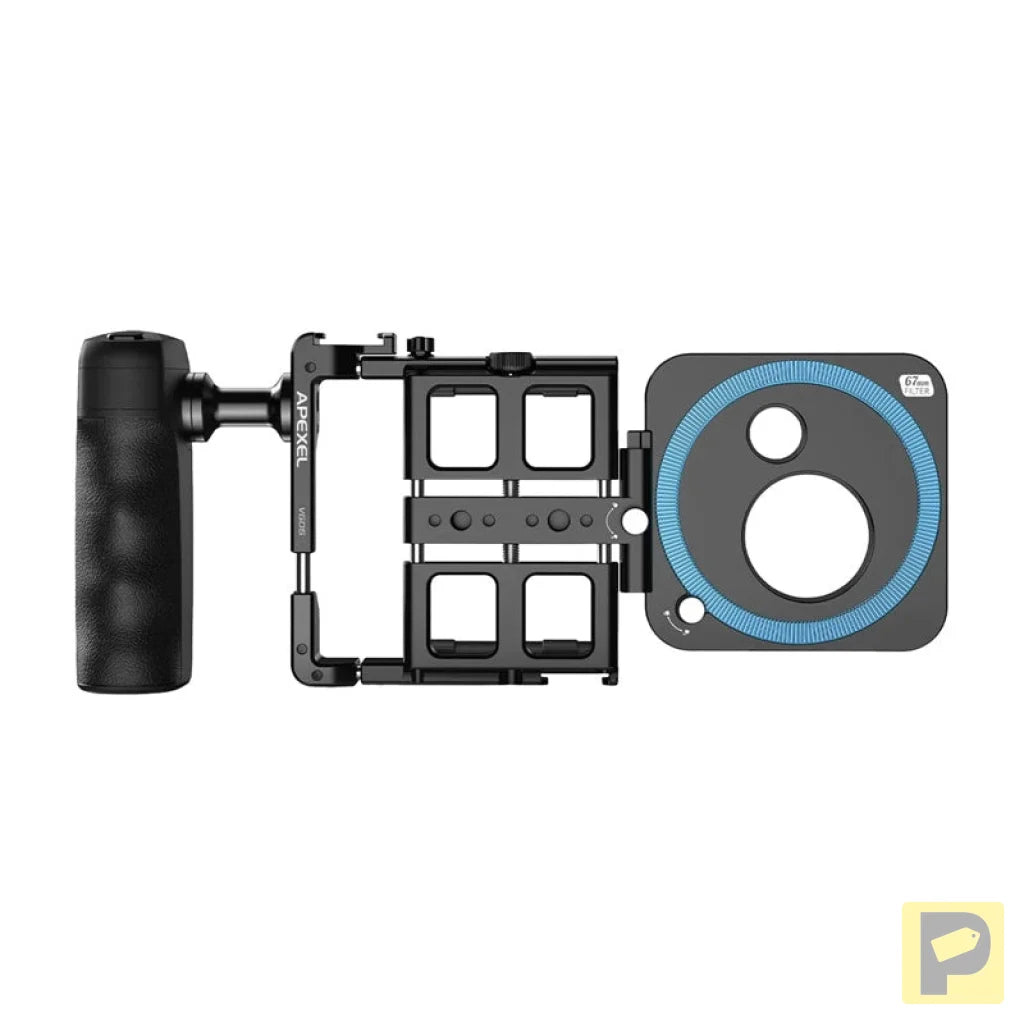 Wireless Upgraded Phone Rig Vlogging Kit Apexel APL-VG05CH