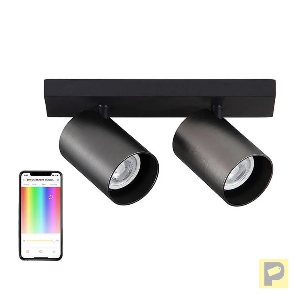 Yeelight Ceiling Spotlight YLDDL-0084-B (two bulbs) black