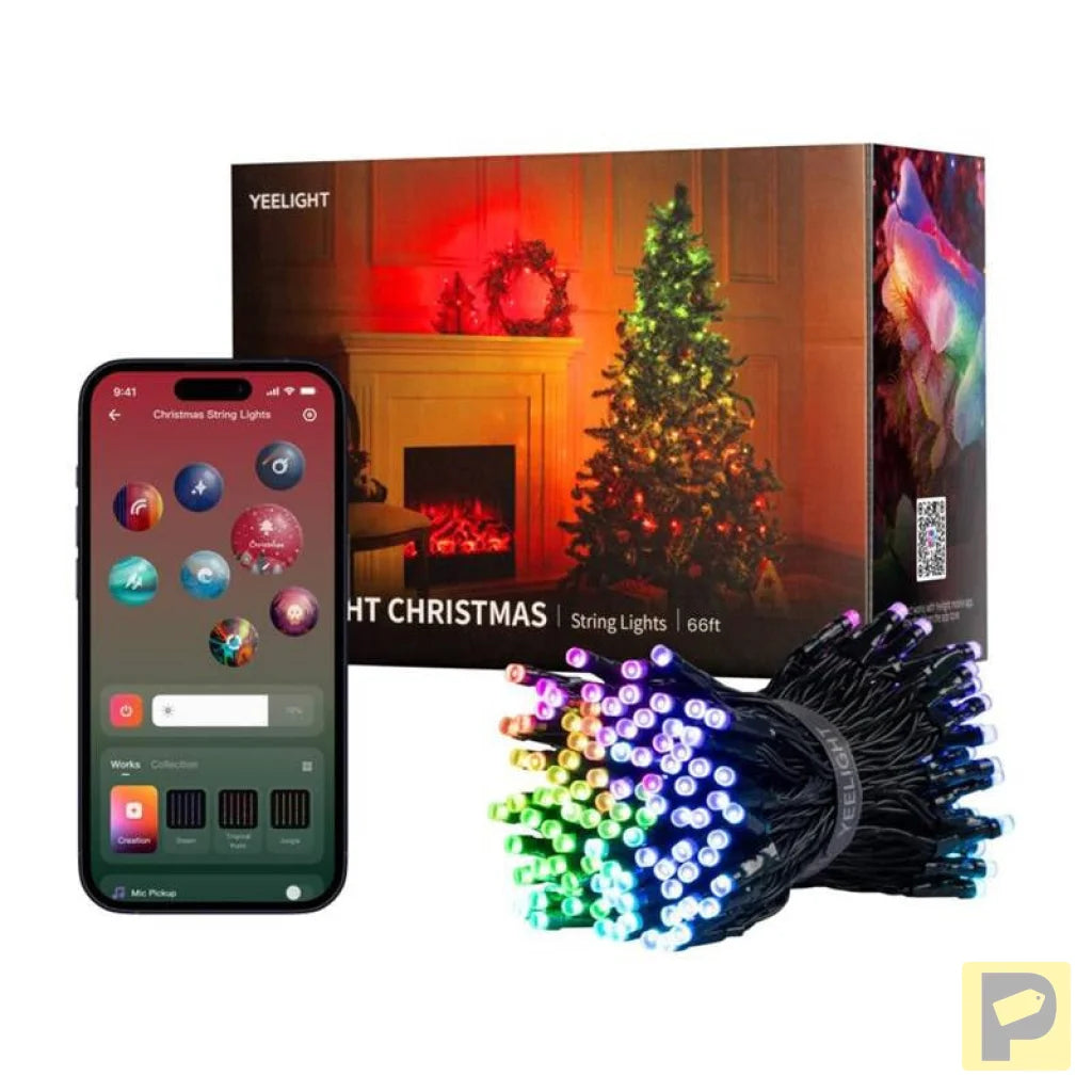 Yeelight Christmas String Lights 20m