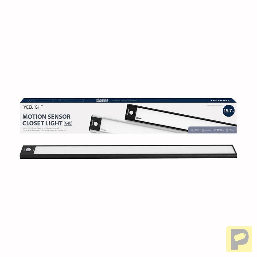 Yeelight Closet Light Black 40cm 2700K