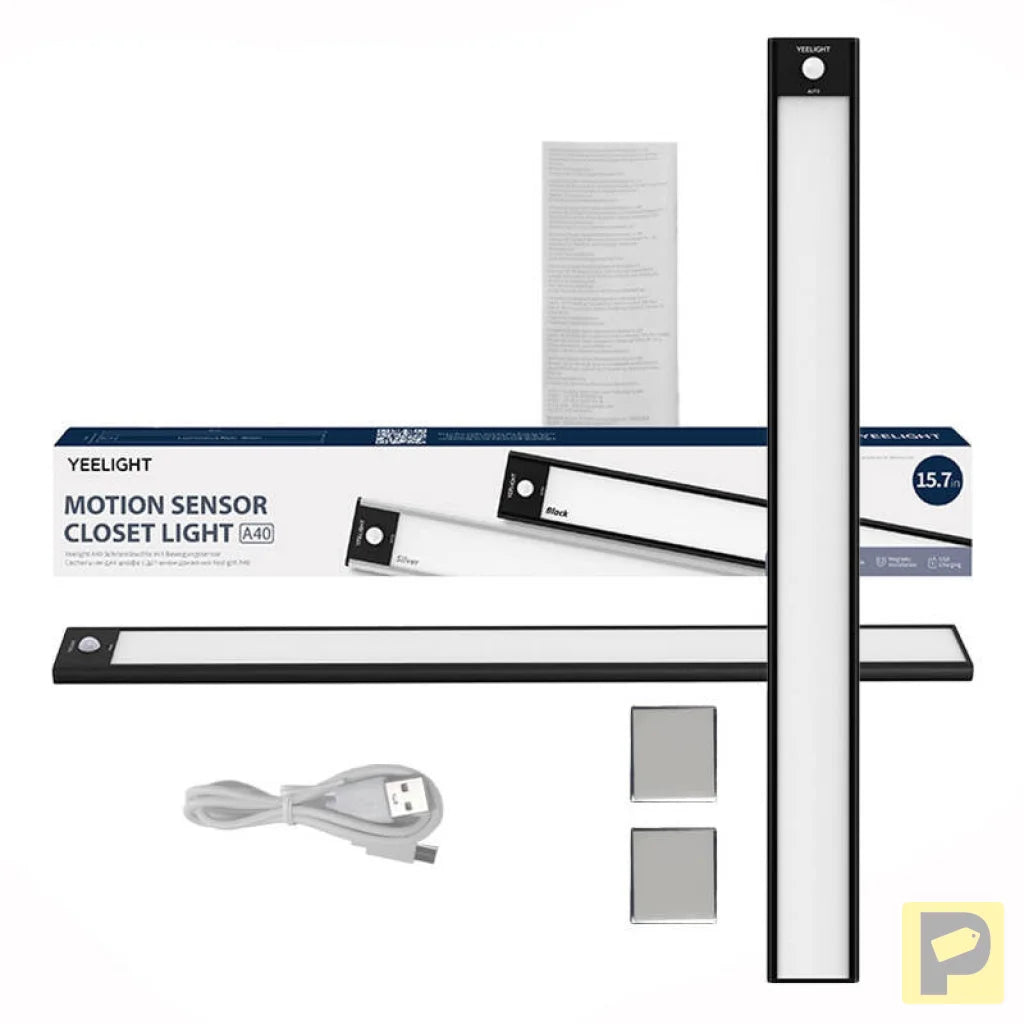 Yeelight Closet Sensor Light 40cm - black 4000 K