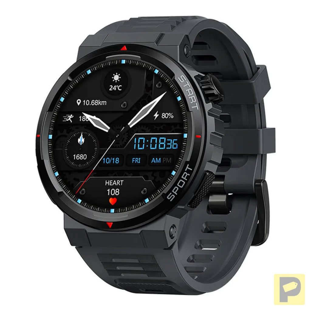 Zeblaze Ares 3 Plus Smartwatch (Black)
